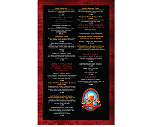 Menu Design by Kignite for Clayton Brewing Co | Design: #1112404