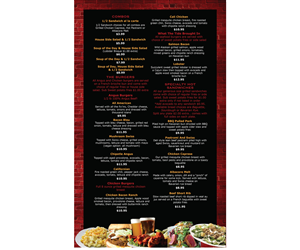 Menu Design by Kignite for Clayton Brewing Co | Design: #1112457