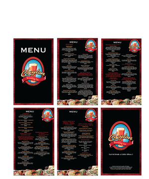 Menu Design by Kignite