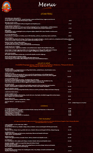 Design de Menu par Showstarmedia pour Clayton Brewing Co | Design #1107860