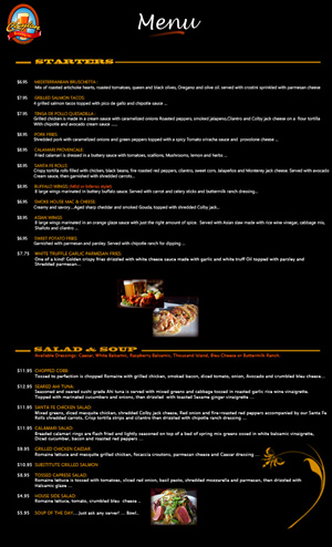 Menu Design by Showstarmedia for Clayton Brewing Co | Design: #1114326