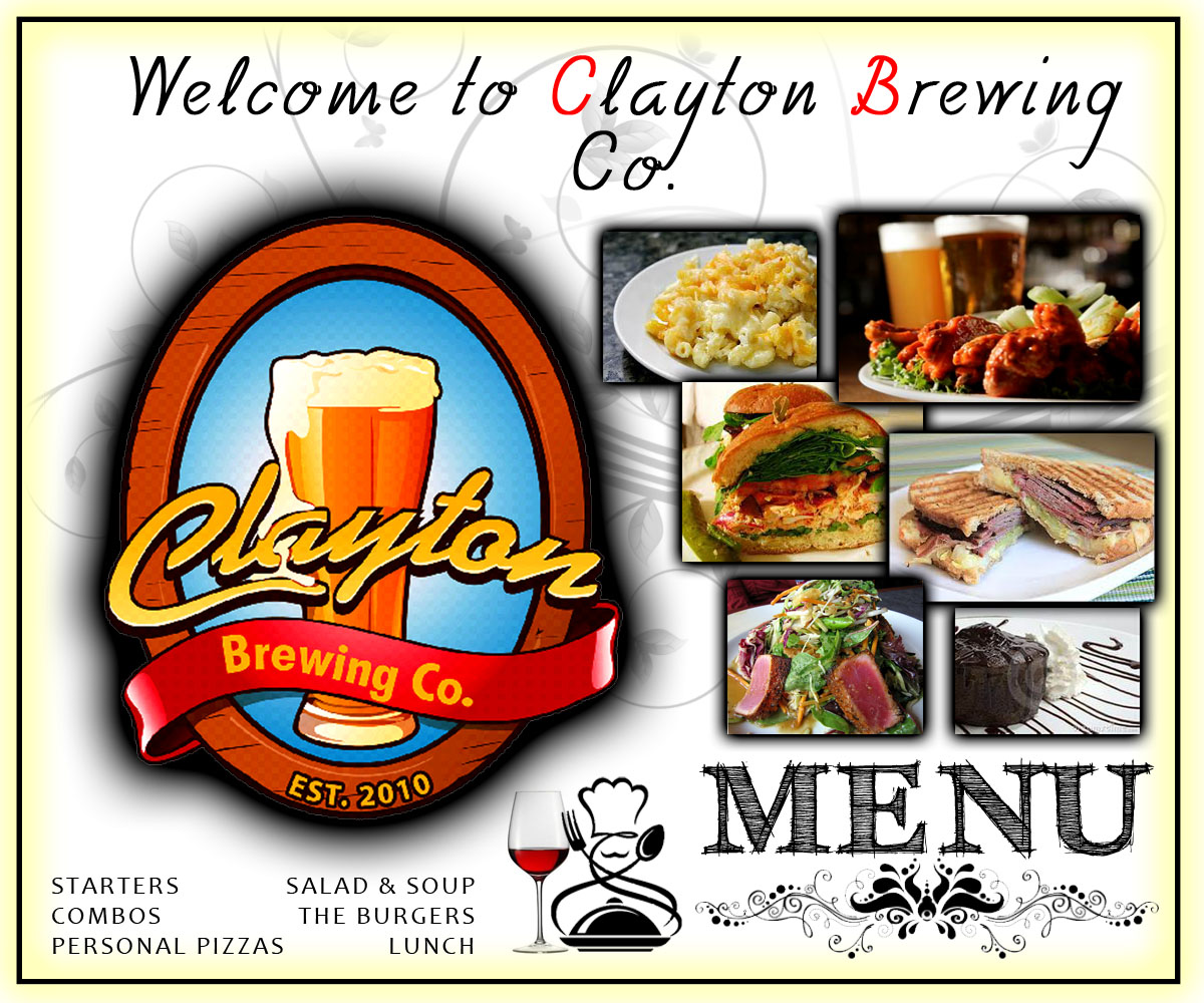 Menu Design by hasaruwan2010 for Clayton Brewing Co | Design #1117031