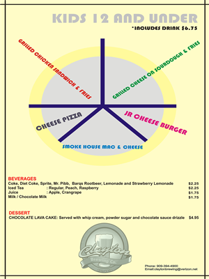 Design de Menu par chemobali pour Clayton Brewing Co | Design #1097230