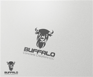 Logo Design by QuattroCreative for Buffalo Concrete Creations LLC | Design: #4011296
