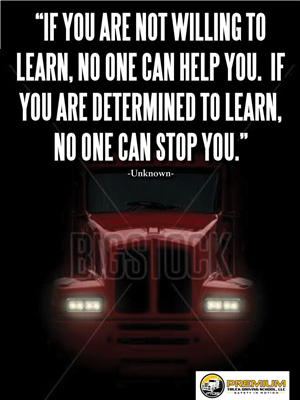 Poster Design by Stick42 for Premium Truck Driving School | Design #4064086