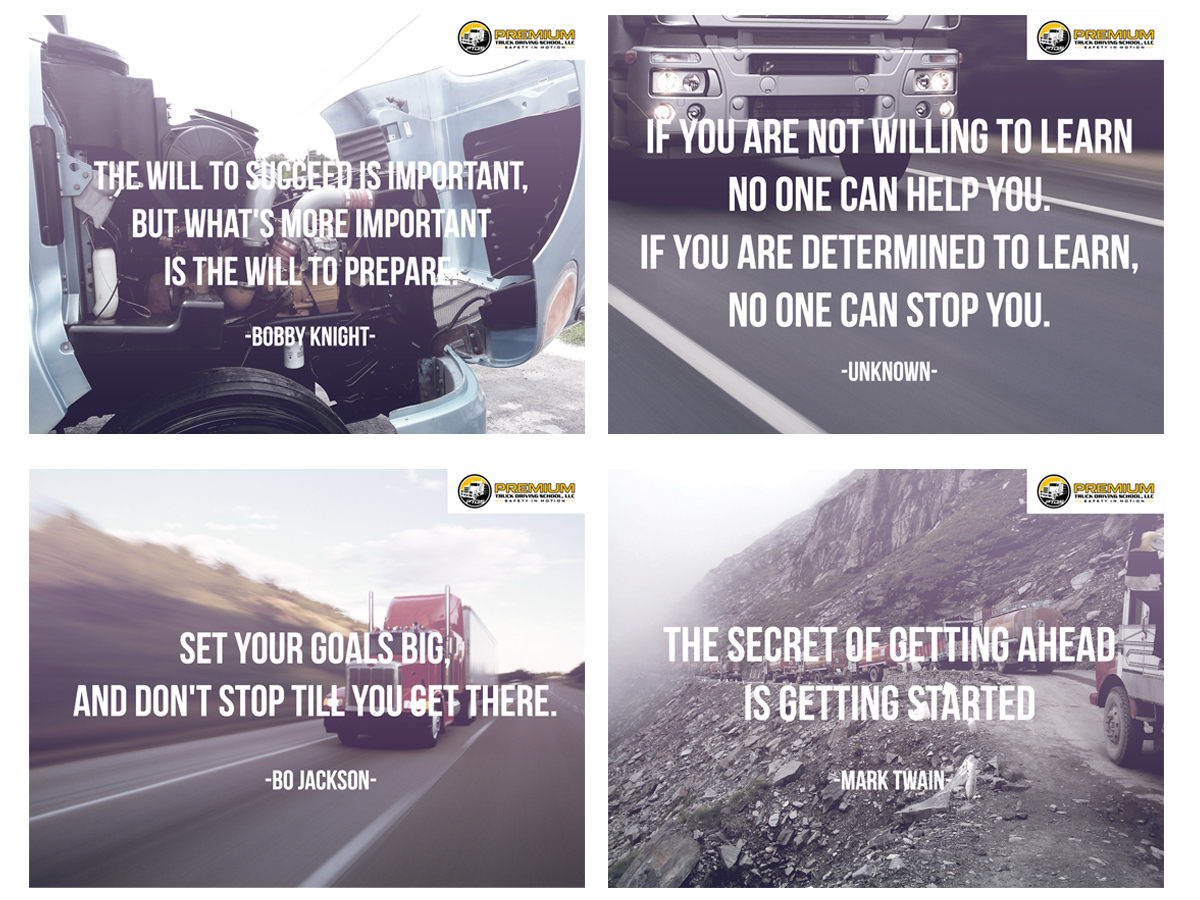 Poster Design by asarmiento for Premium Truck Driving School | Design #4056965