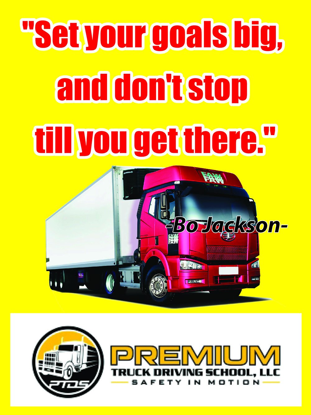 Design de Poster par anishantha5050 pour Premium Truck Driving School | Design #4023694