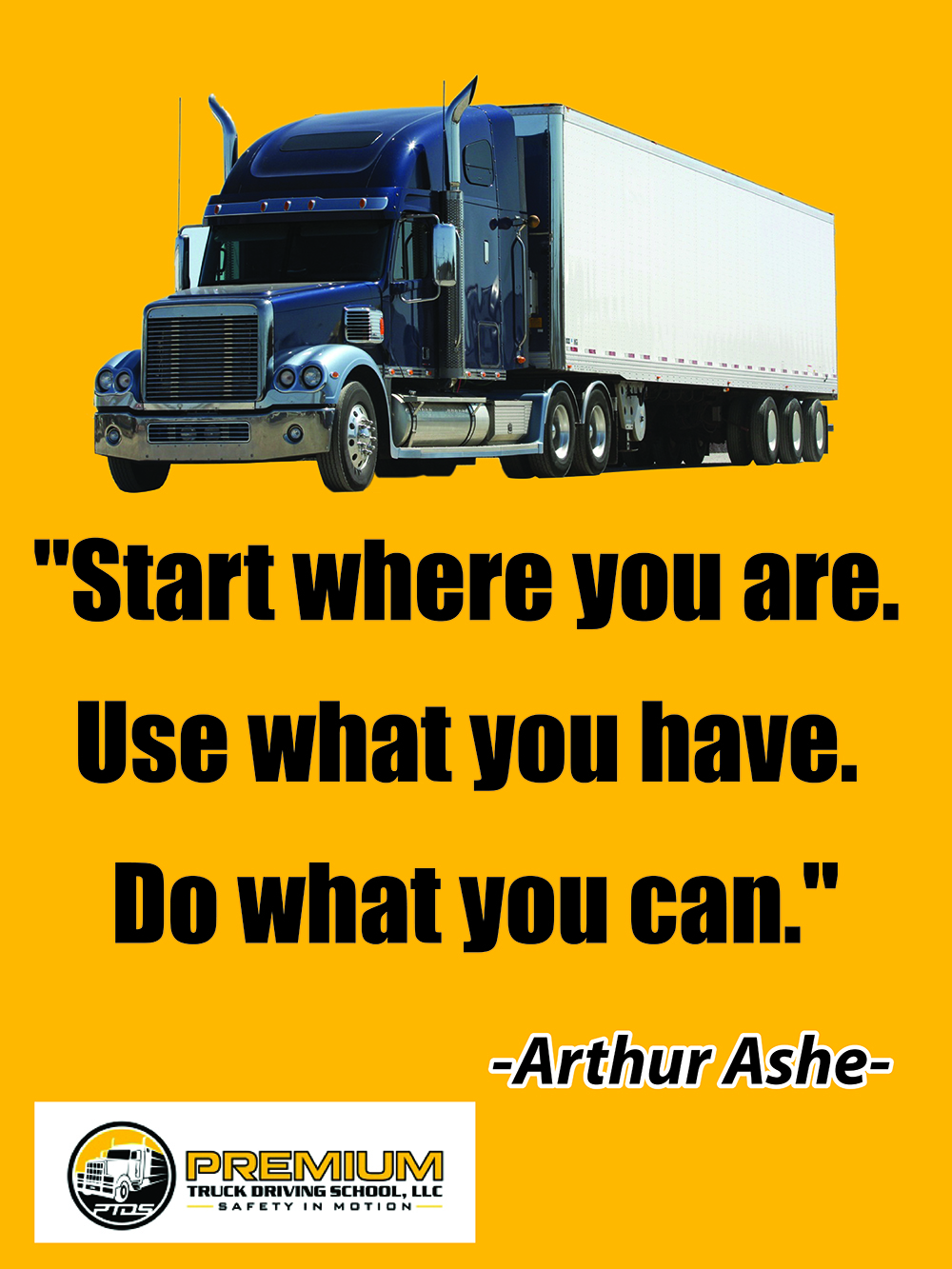 Poster Design by anishantha5050 for Premium Truck Driving School | Design #4030204