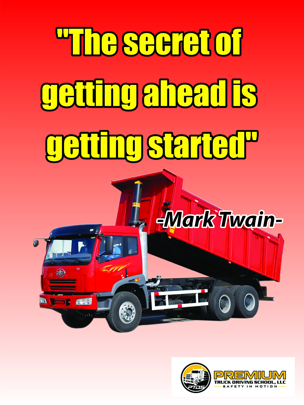 Poster-Design von anishantha5050 für Premium Truck Driving School | Design #4030205
