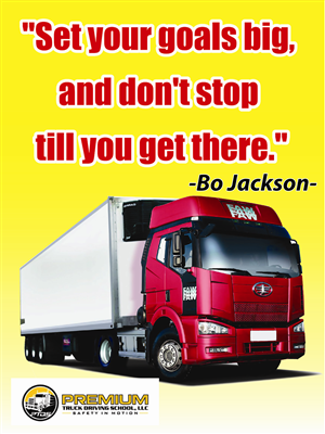 Poster Design by anishantha5050 for Premium Truck Driving School | Design: #4030217