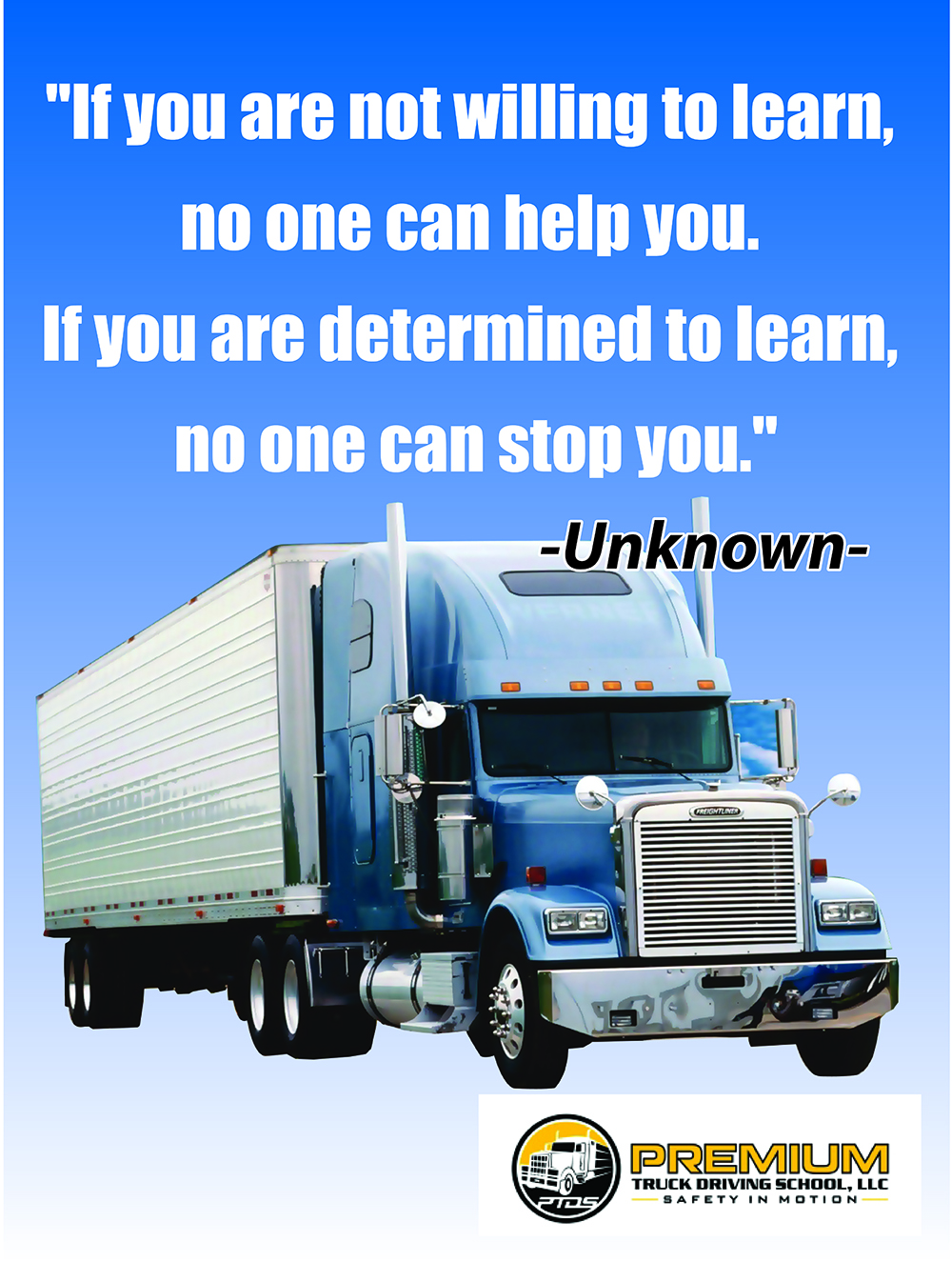 Poster-Design von anishantha5050 für Premium Truck Driving School | Design #4030221