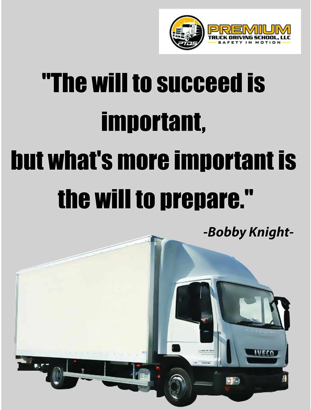 Poster Design by anishantha5050 for Premium Truck Driving School | Design #4030224