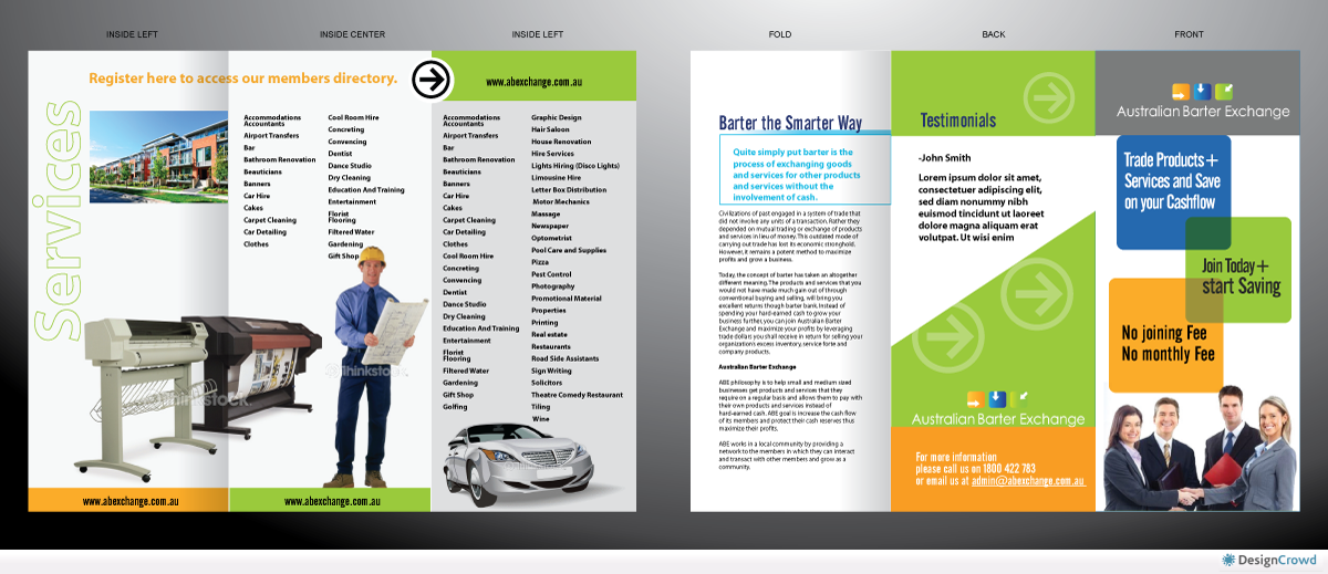 Design de Brochure par designgreen pour northern studio | Design #1102672
