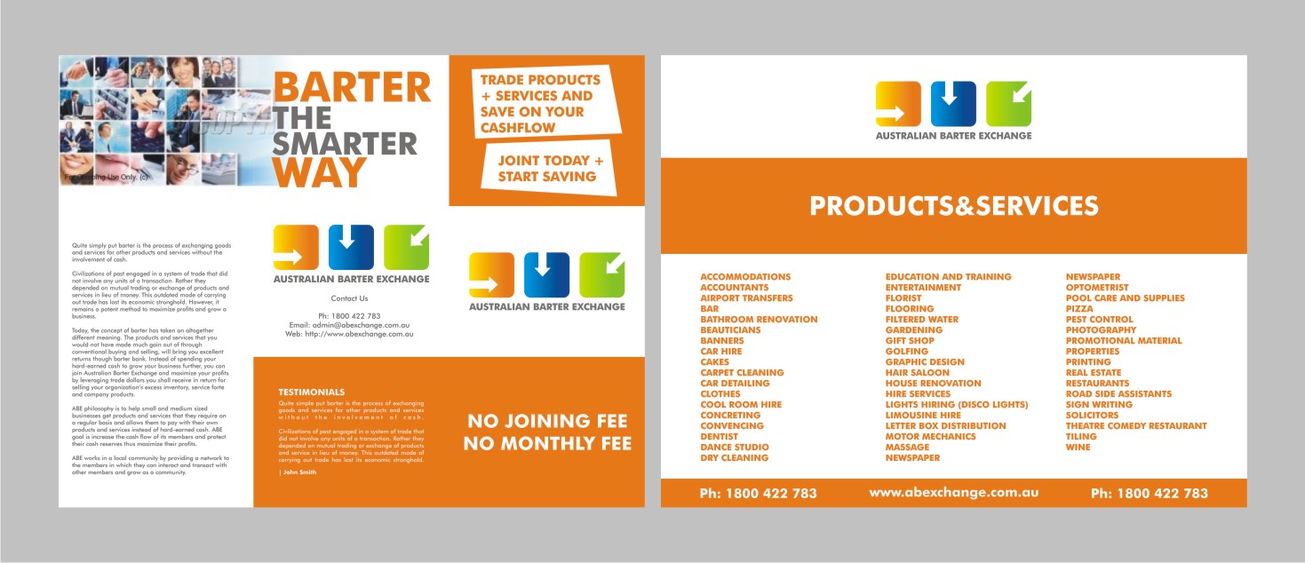 Diseño de Brochure por barinix para northern studio | Diseño #1098175