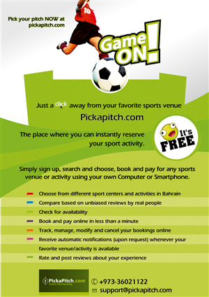 Diseño de Flyer por aashwiin para PickaPitch | Diseño #4061461