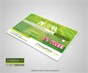 Flyer Design by Mahmoud Shahin for PickaPitch | Design: #4014544