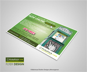 Flyer Design by Mahmoud Shahin for PickaPitch | Design: #4014649