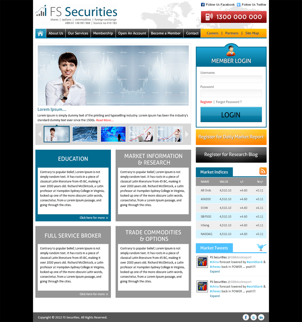 Web Design by Mayank Patel for this project | Design #1116327