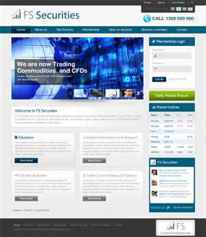 Web Design by the-lion-king for this project | Design: #1114082