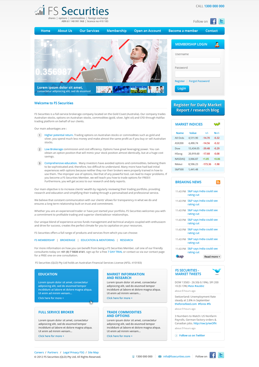 Web Design by ShreejiAkshar for this project | Design #1112642