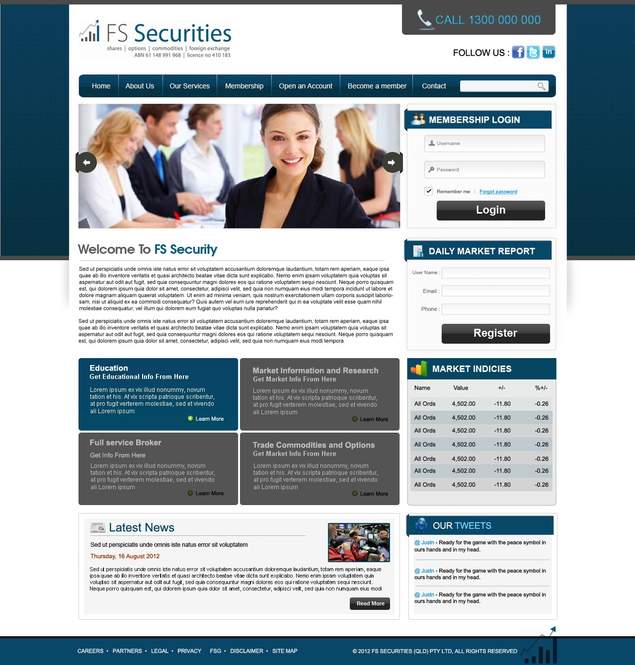 Web Design by TechWise for this project | Design #1106051