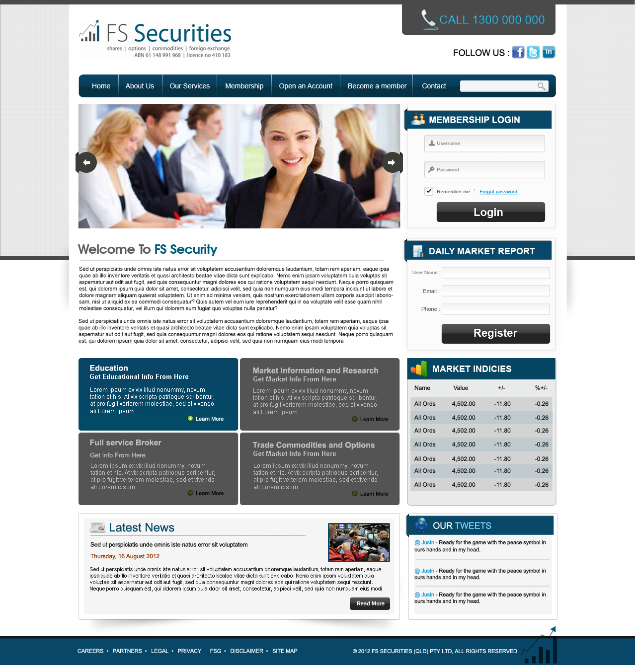 Web Design by TechWise for this project | Design #1106058