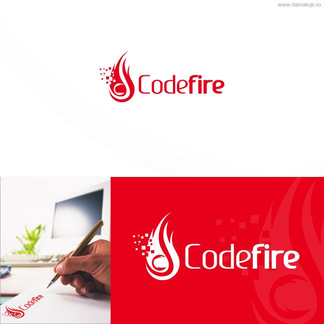 Logo Design by damakyjr for Codefire | Design #156116