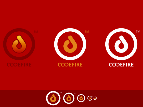Logo Design by lamp for Codefire | Design #144288