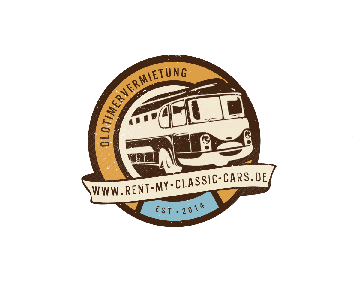 Logo Design by Lucem Confabricor for Oldtimervermietung - www.rent-my-classic-car.de | Design #4113469
