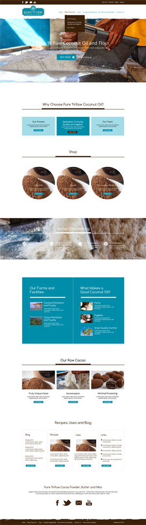 Organic Food Producer needs Brochure Design | Brochure Design by AVROM