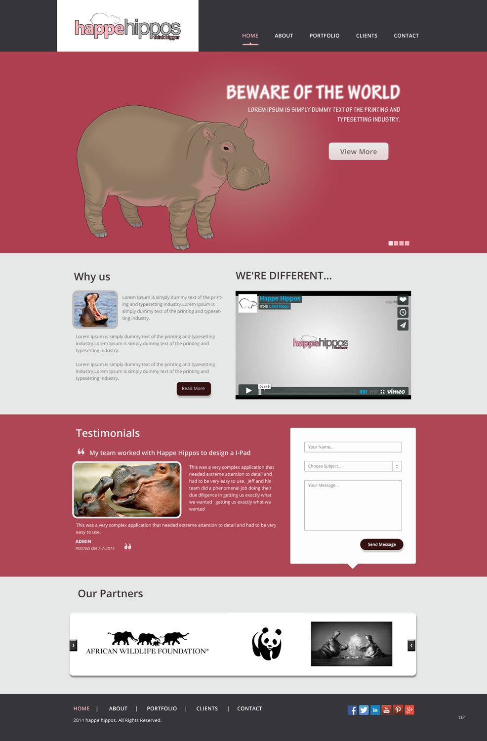 Wordpress Design by pb for this project | Design #4080208