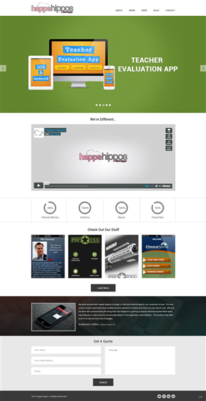 Wordpress Design by pb for this project | Design: #4080211