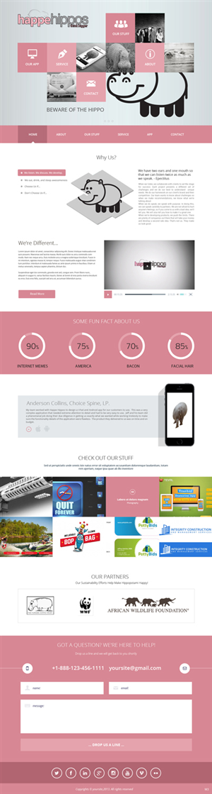 Wordpress Design by pb for this project | Design: #4080221