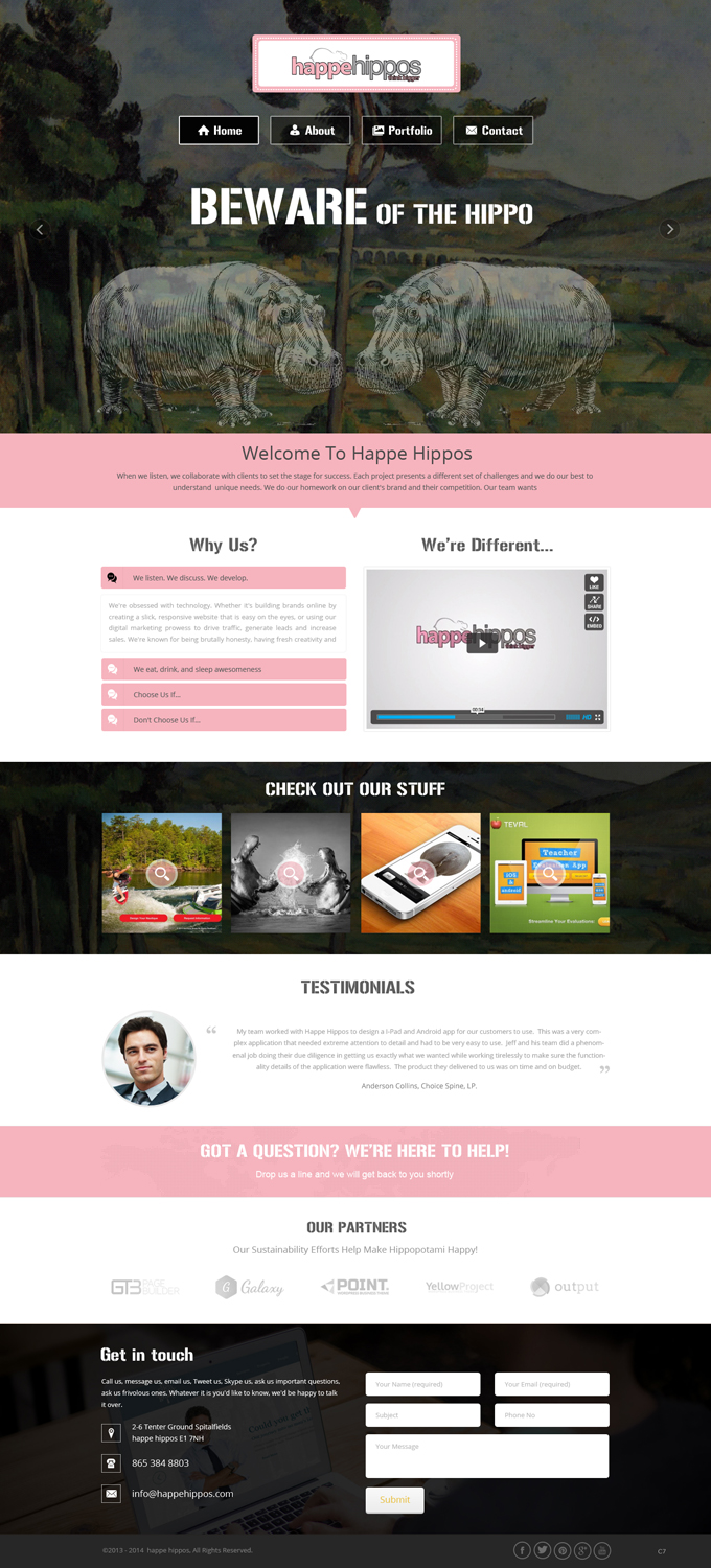 Wordpress Design by pb for this project | Design #4080232