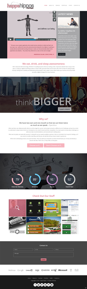 Wordpress Design by pb for this project | Design: #4080251