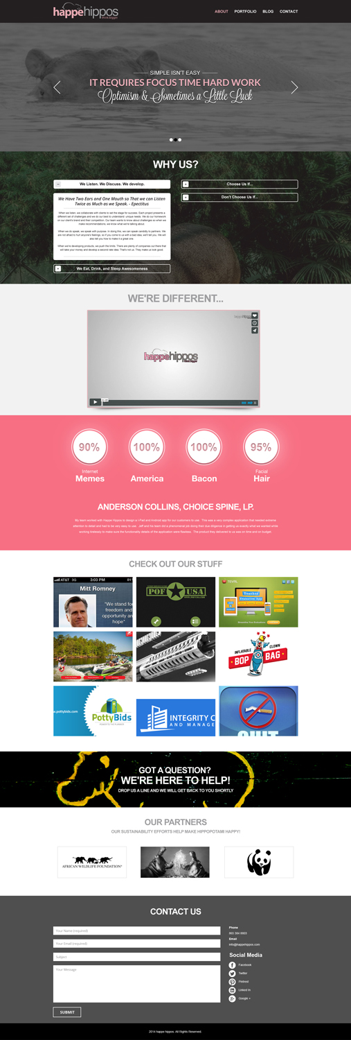 Wordpress Design by Impressive Solutions for this project | Design #4172569