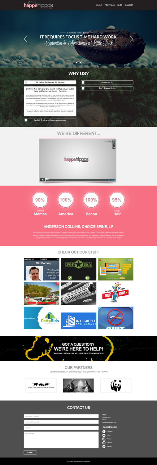 Wordpress Design by Impressive Solutions for this project | Design #4172585