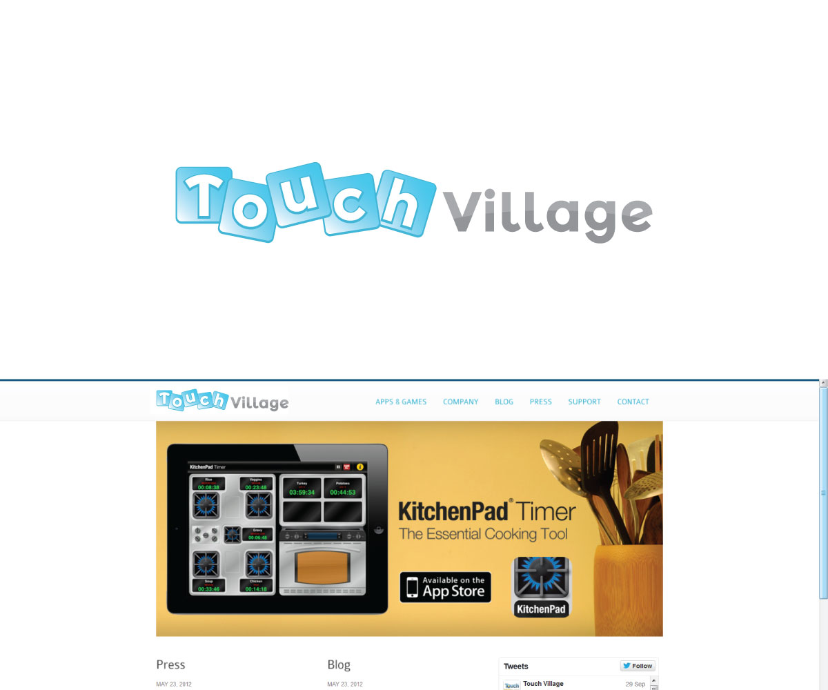 Logo Design by Dzains for Touch Village Inc. | Design #4014205