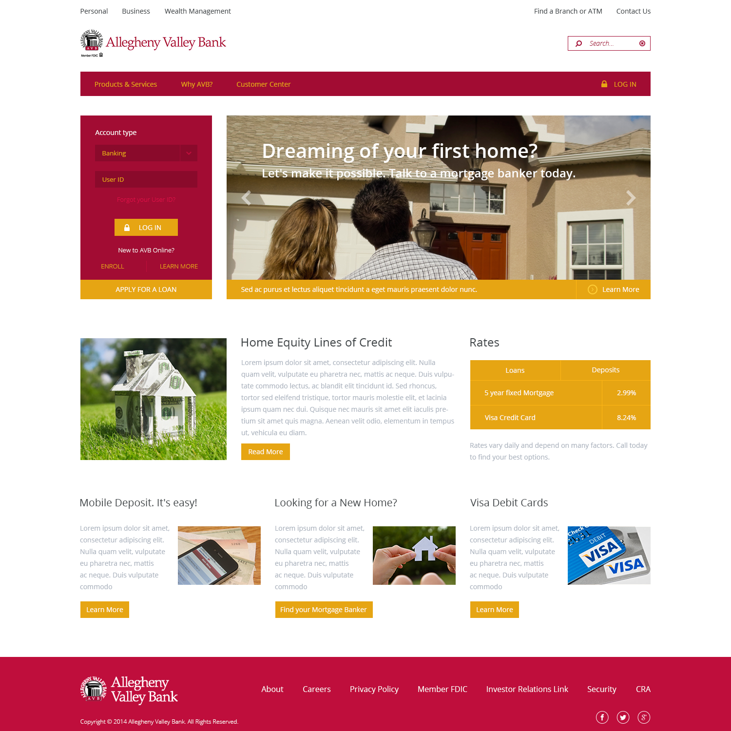 Web Design by Alex Andu for this project | Design #4062107