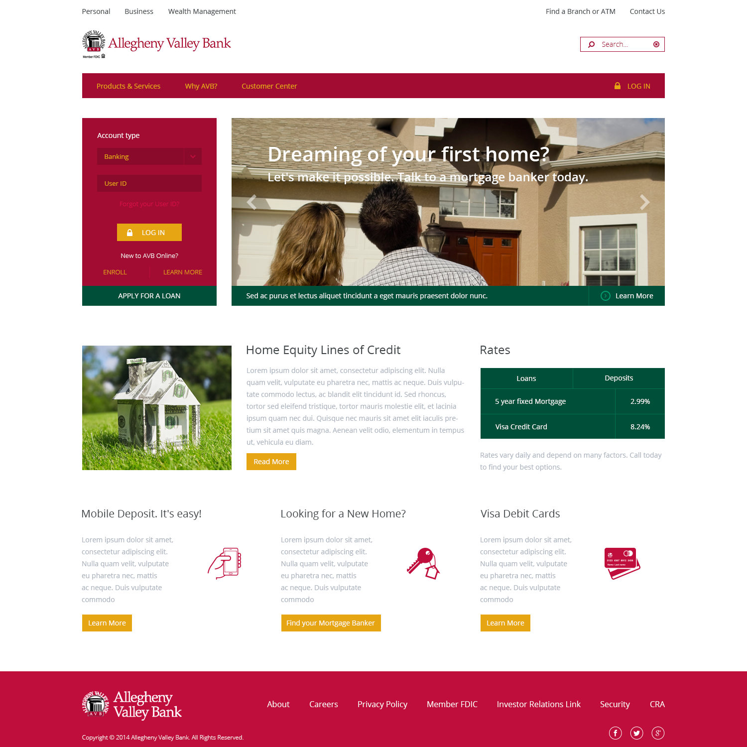 Web Design by Alex Andu for this project | Design #4062198