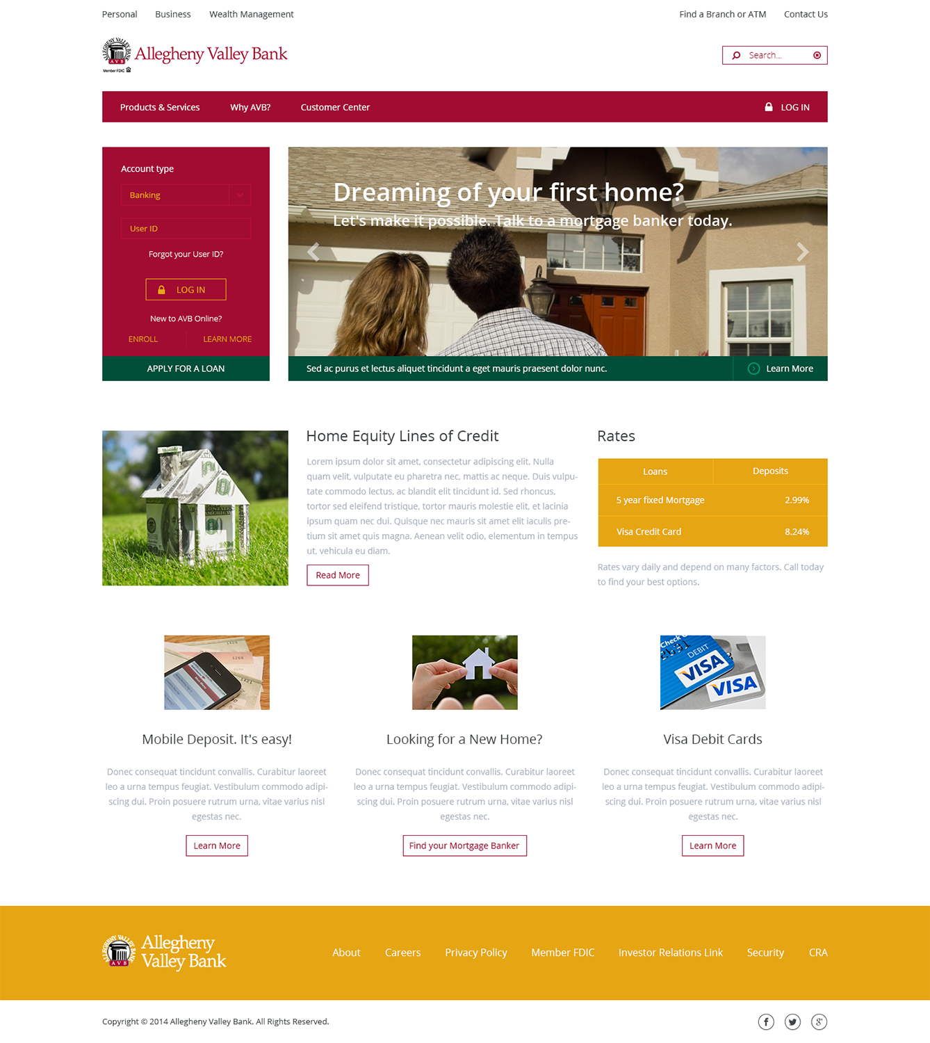 Web Design by Alex Andu for this project | Design #4062451