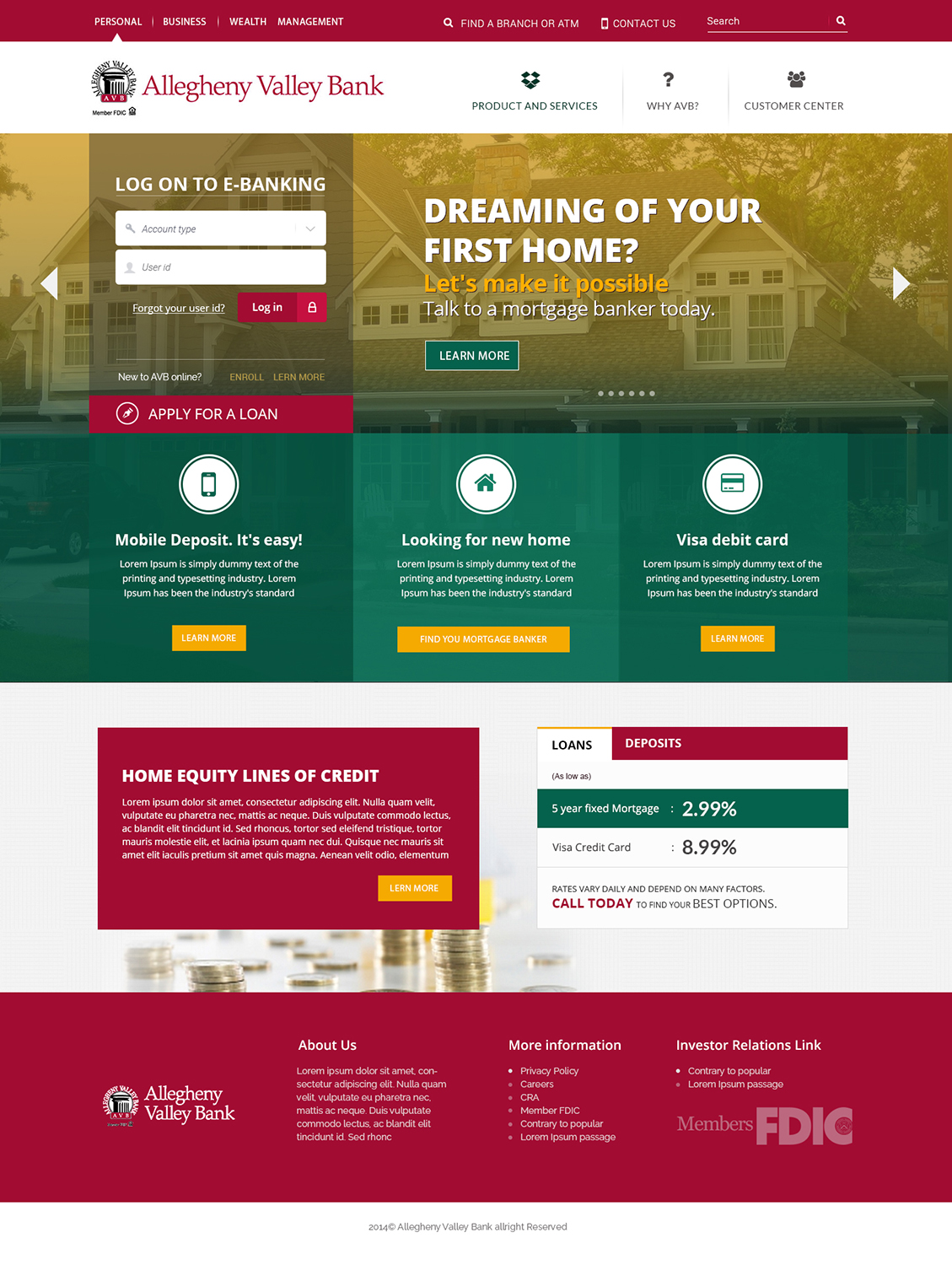 Web Design by Akhilwebfolio for this project | Design #4132411