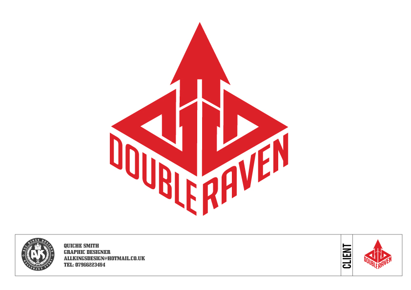 Logo Design by ALLKINGS DESIGNS for Double Raven | Design #1133984