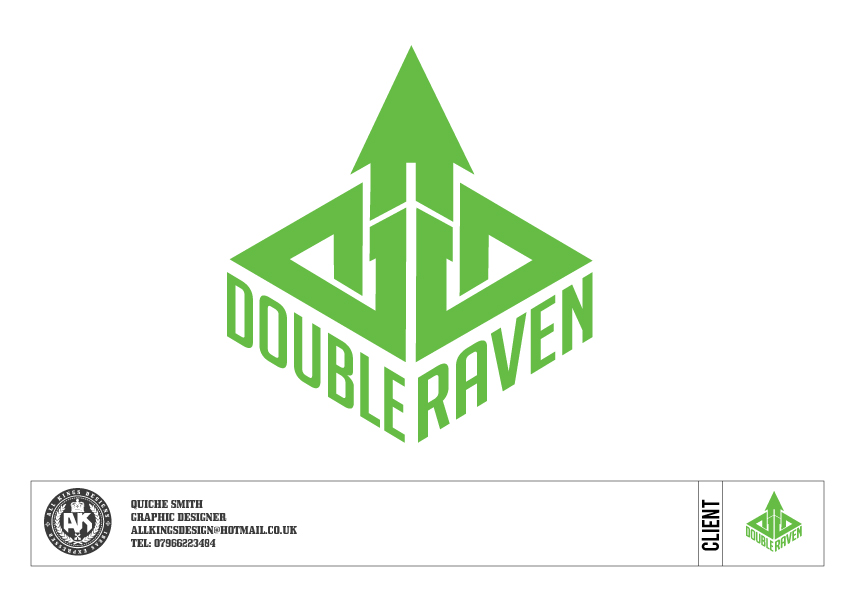 Logo Design by ALLKINGS DESIGNS for Double Raven | Design #1133985