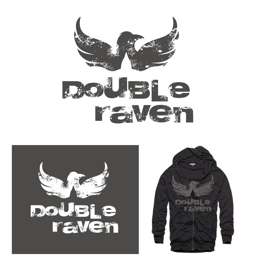 Logo Design by DownsArt for Double Raven | Design #1111501