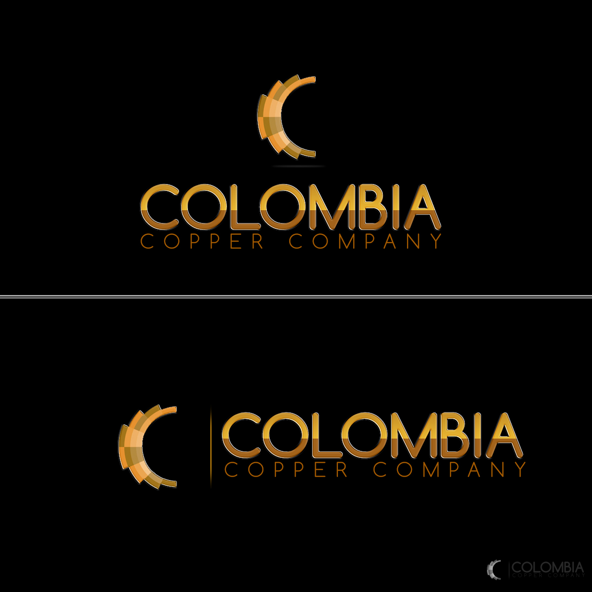 Logo Design by Adeel Hanif® for Colombia Gold Letter | Design #4012610
