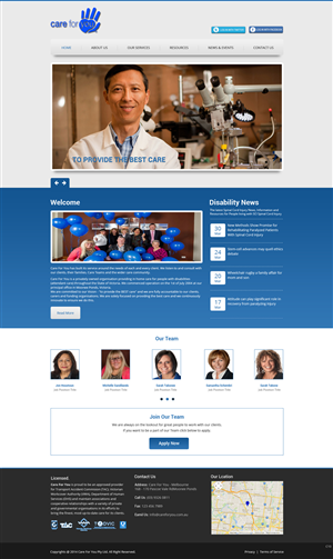 Web Design by pb for CFY Pty Ltd | Design: #4025376