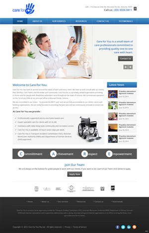 Web Design by pb for CFY Pty Ltd | Design: #4025398