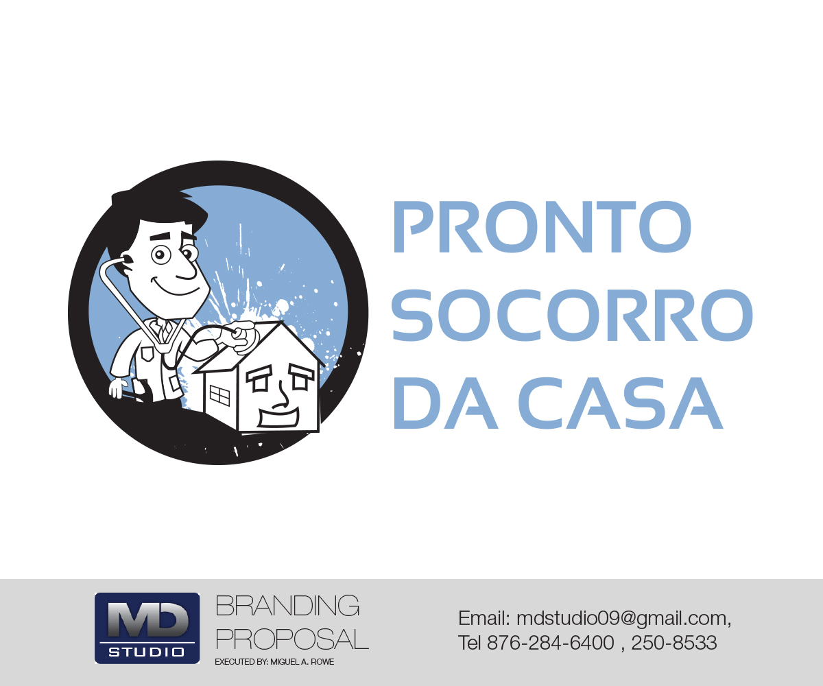 Logo Design by mdstudioja for Pronto Socorro da Casa | Design #4035848