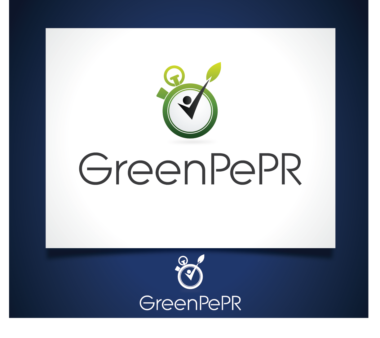 Logo Design by Blind for GreenPePR | Design #1119086